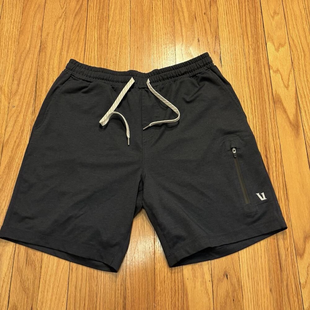 Vuori Sunday Performance Jogger Shorts 7” Inseam Men's Medium Heather Blue